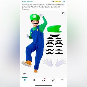 Luigi Kuds Costume